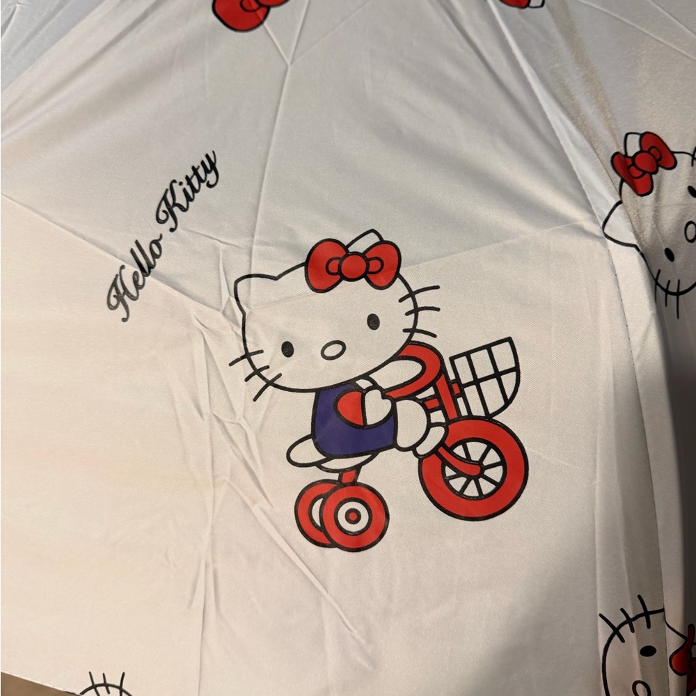 Hello Kitty - white Folding Umbrella - Picture 7 of 10